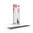 510064 - Peach Binding Combs 6mm, for 25 sheets A4, black, 100 pcs. - PB406-02